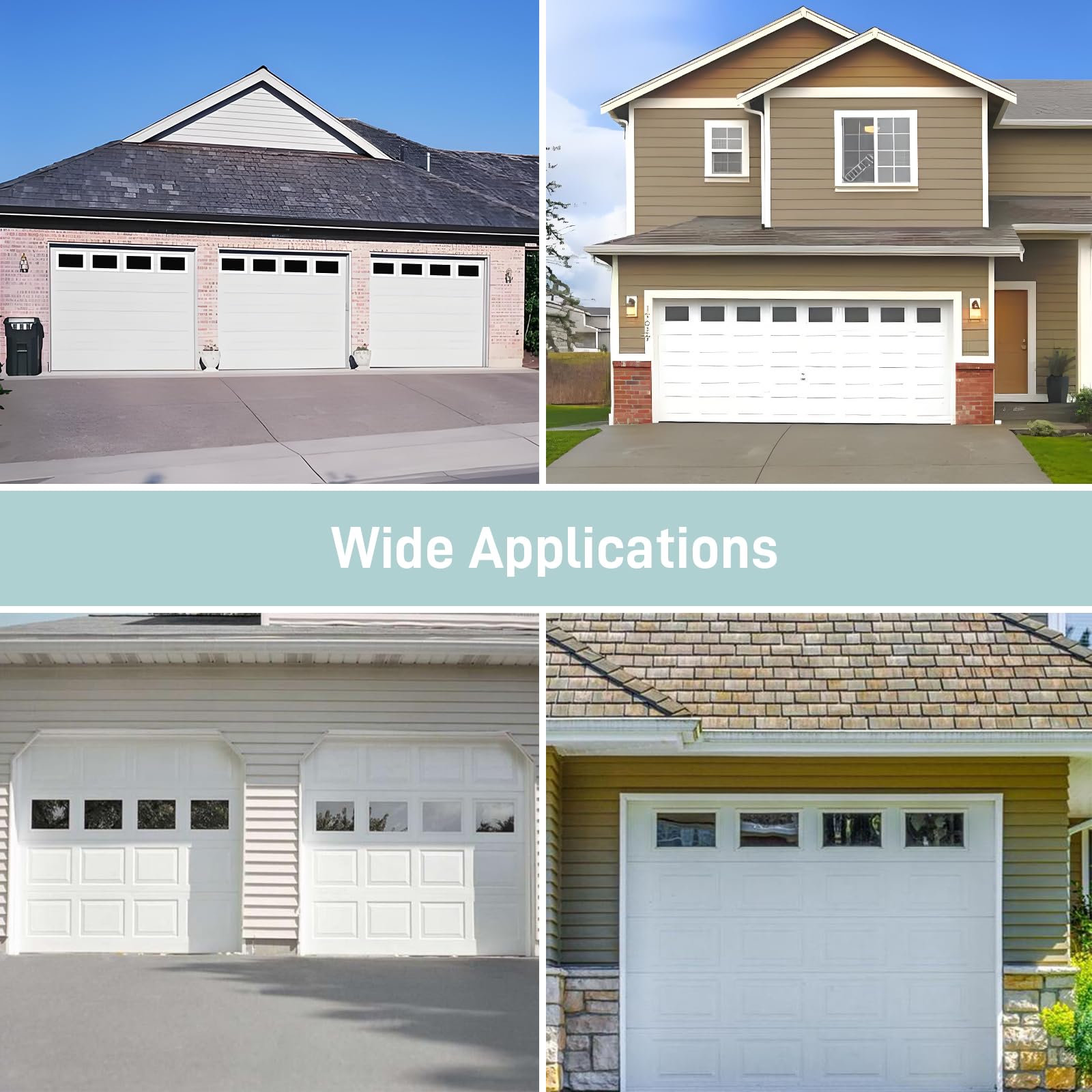 Kerty durable garage window inserts withstand weather and daily use