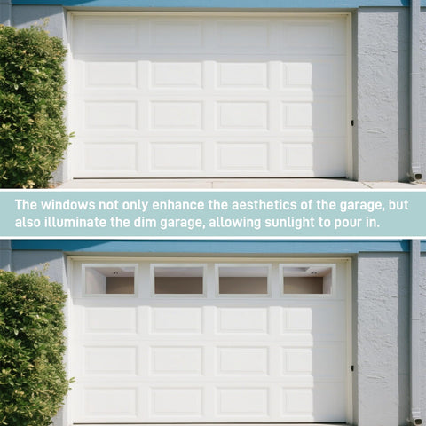 Kerty replacement vinyl frame window inserts fit most doors and simplify upgrades