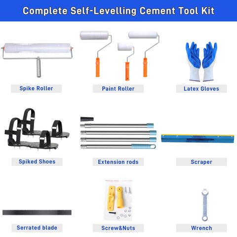 Kerty telescopic poles extend from 32 to 63 inches for comfortable operation.