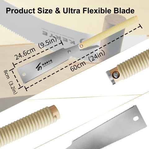 Three-sided teeth offer sharper, durable cutting edge