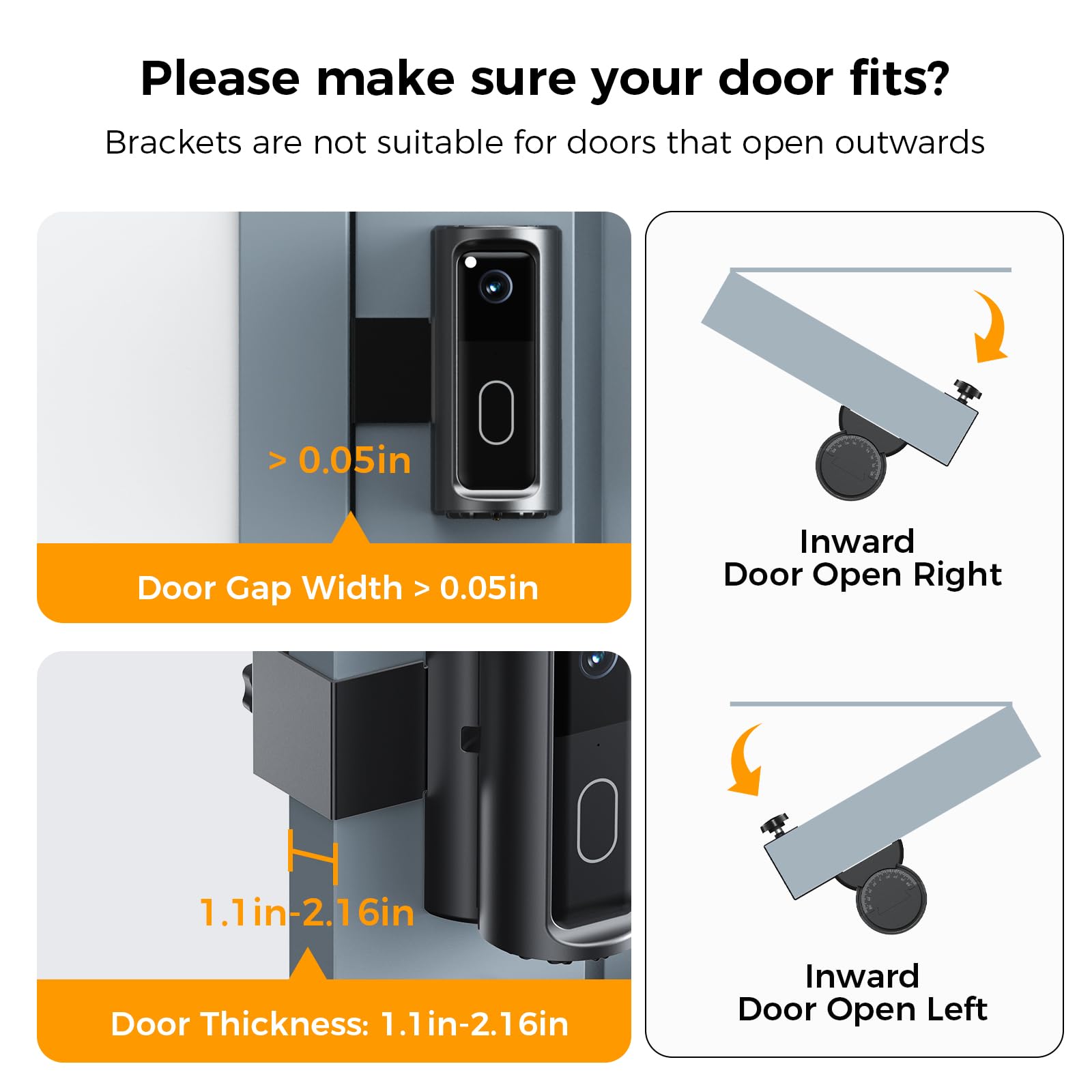 KERZEAT front porch view setup demonstrating versatile placement and angle control
