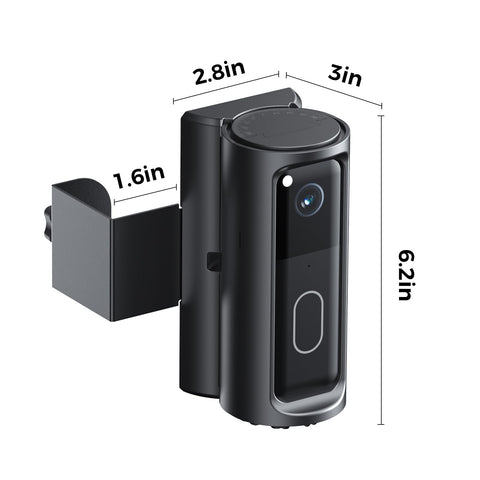 KERZEAT included accessories ensuring a clean, step-by-step installation