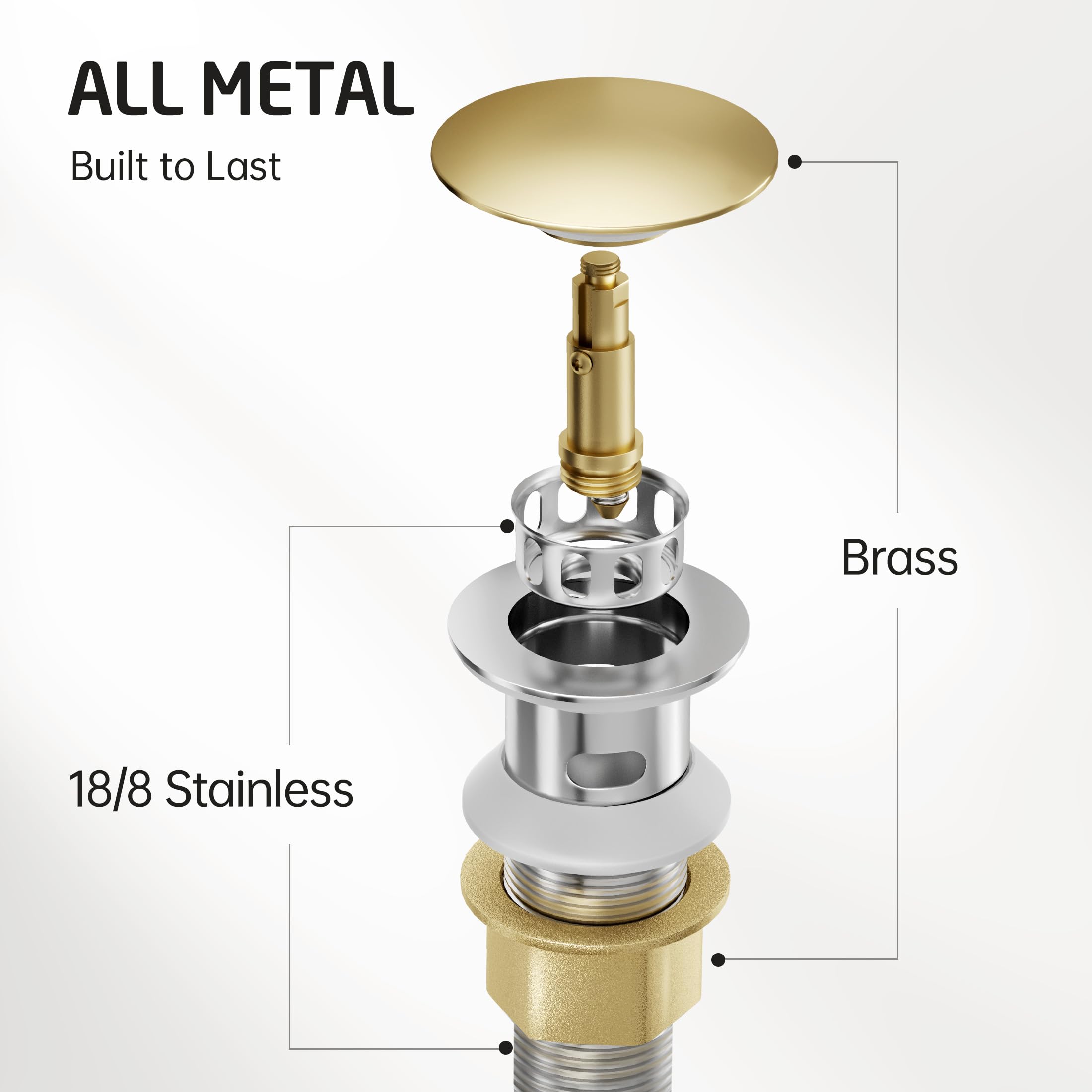 KES All Metal Black faucet overflow function closeup suggests safe water management.