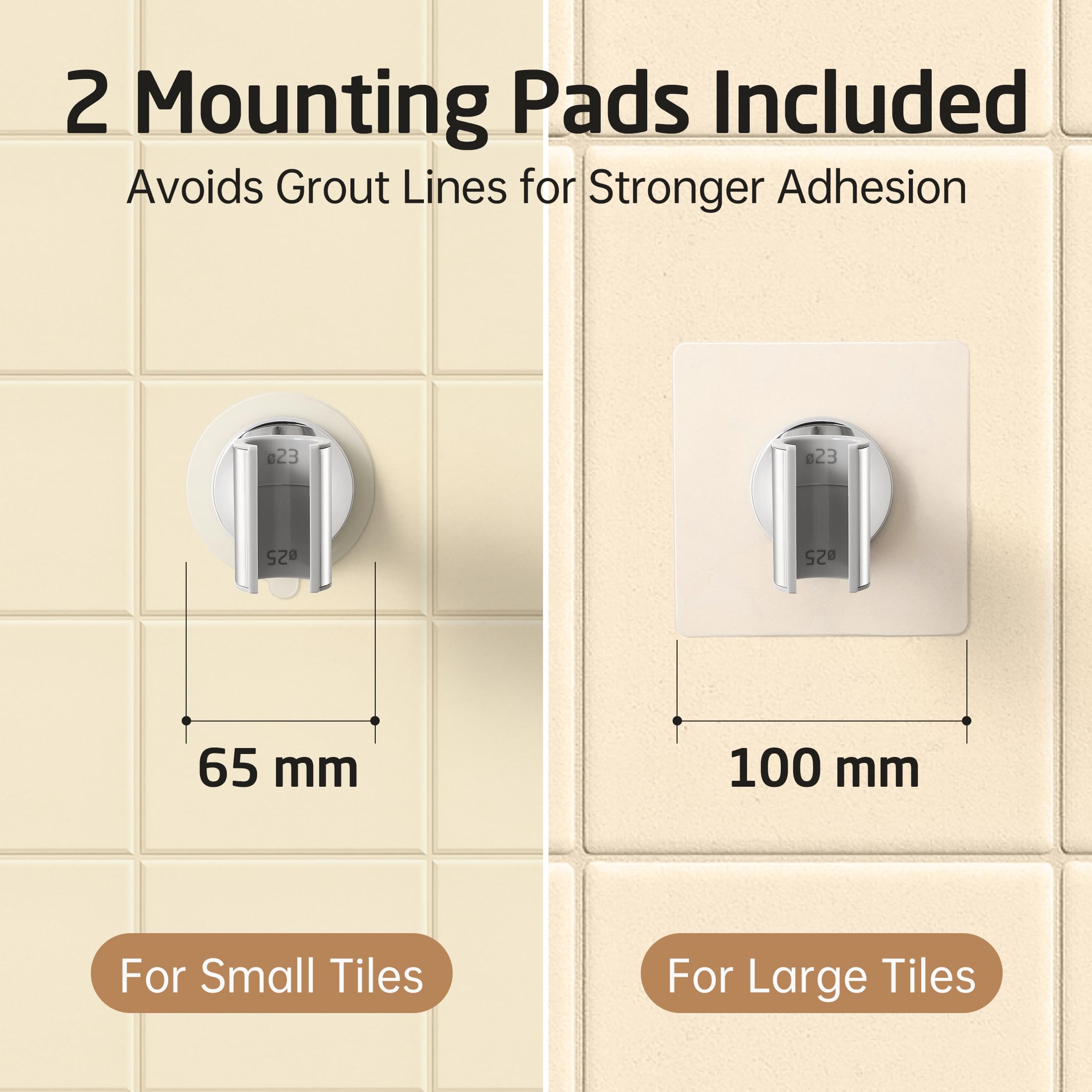 KES drill-free install in about three minutes for renters