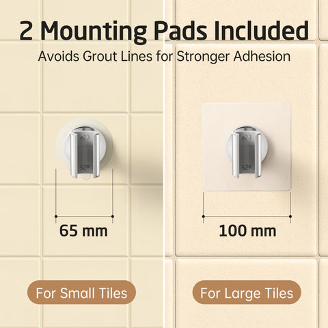 KES drill-free install in about three minutes for renters