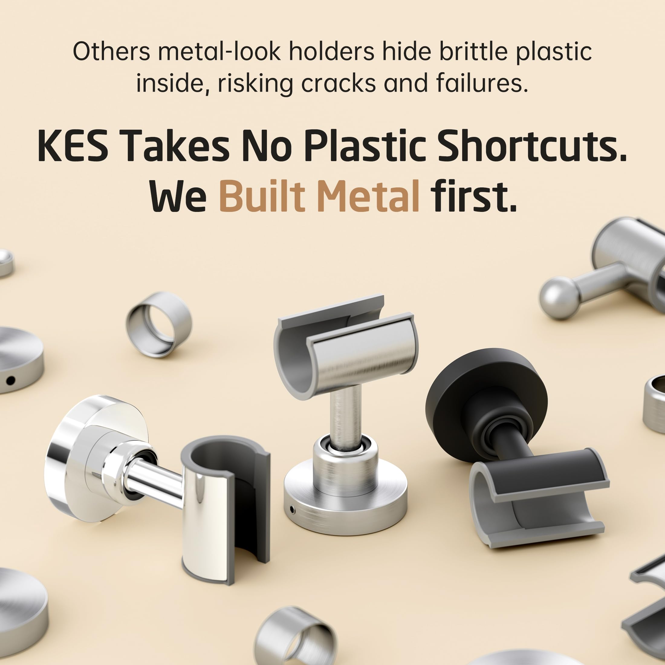 KES dual-size opening 23-25 mm for perfect hose fit