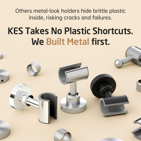 KES dual-size opening 23-25 mm for perfect hose fit