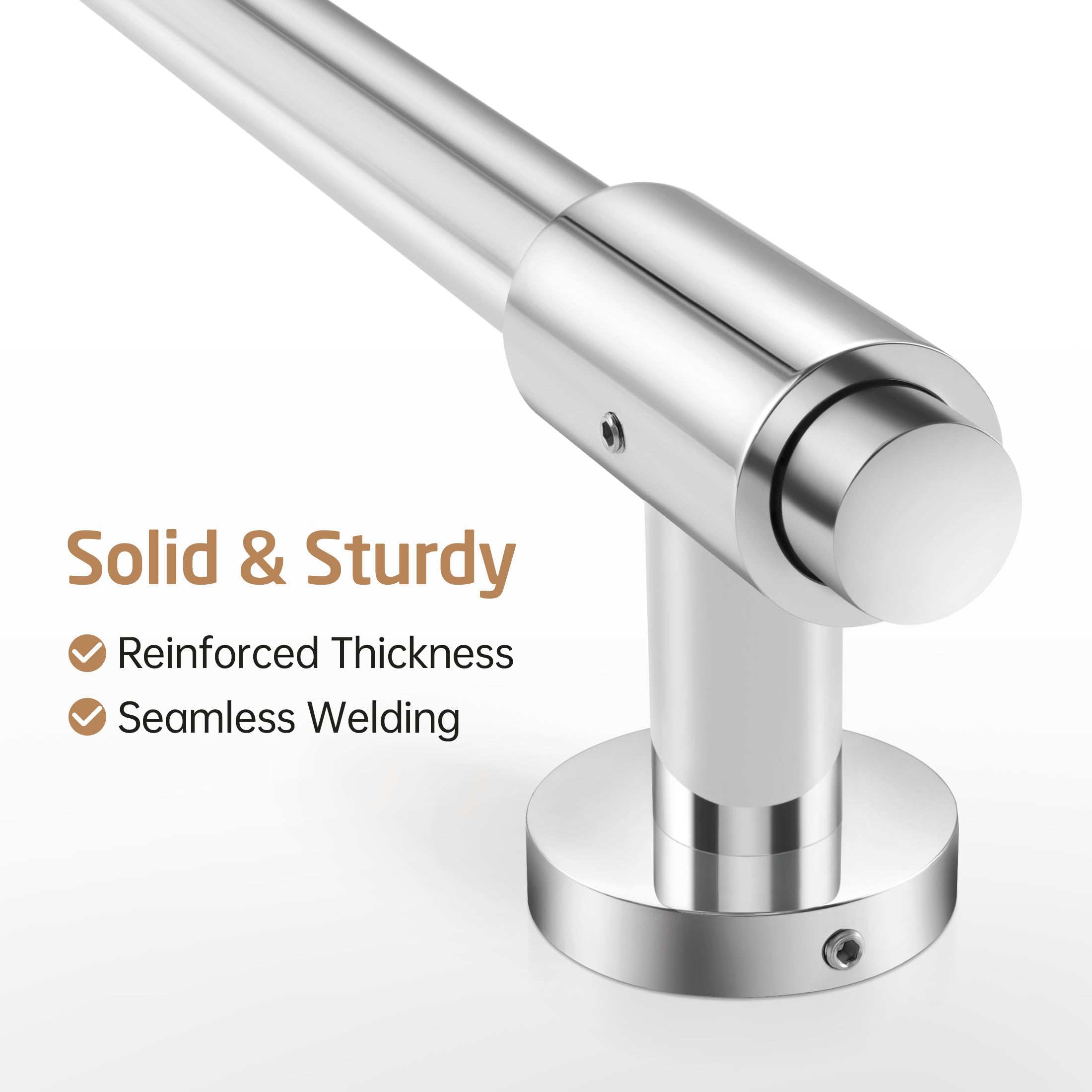 KES handheld holder in ABS plastic stands up to daily use.