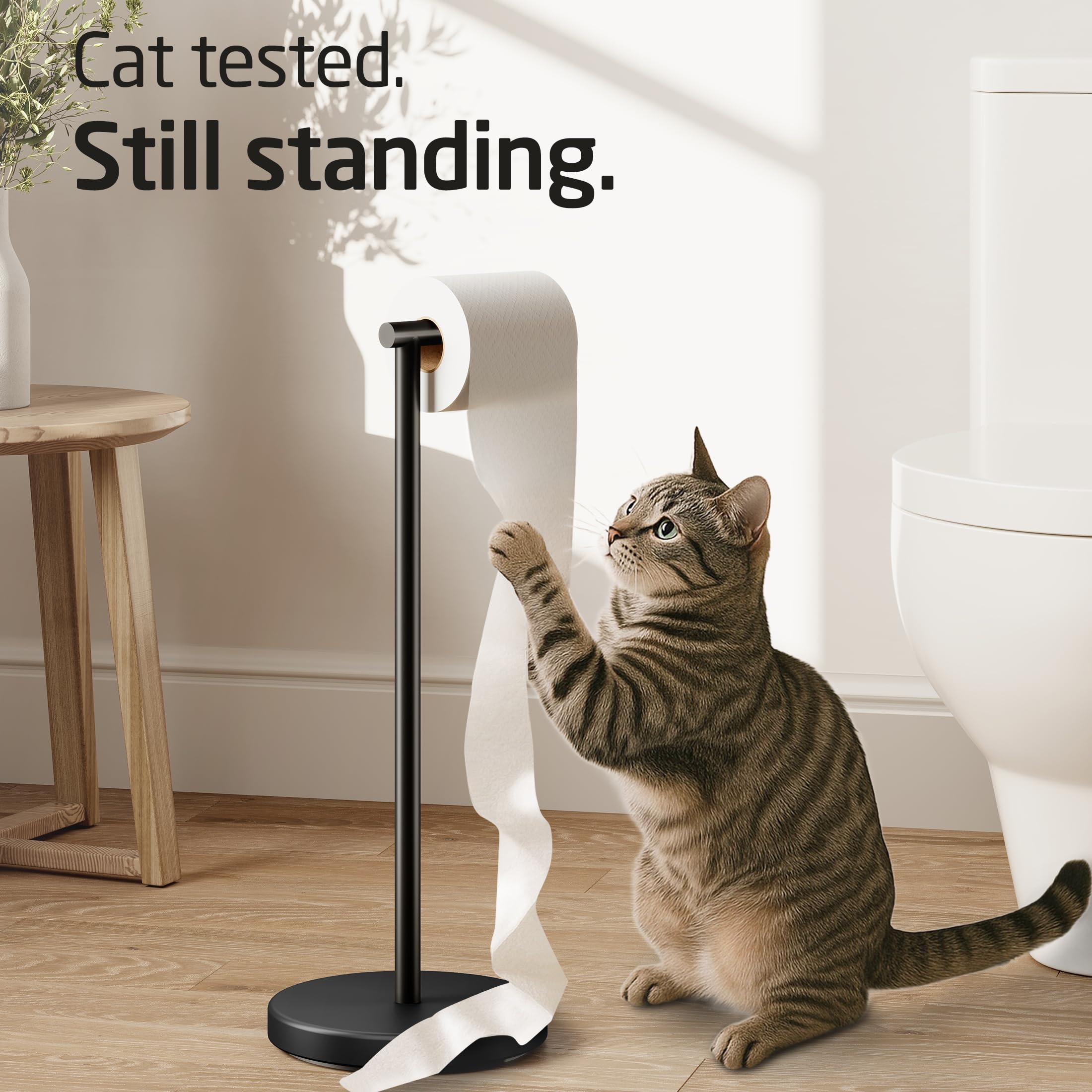 KES 20.2 inch height offers easy reach near the toilet.