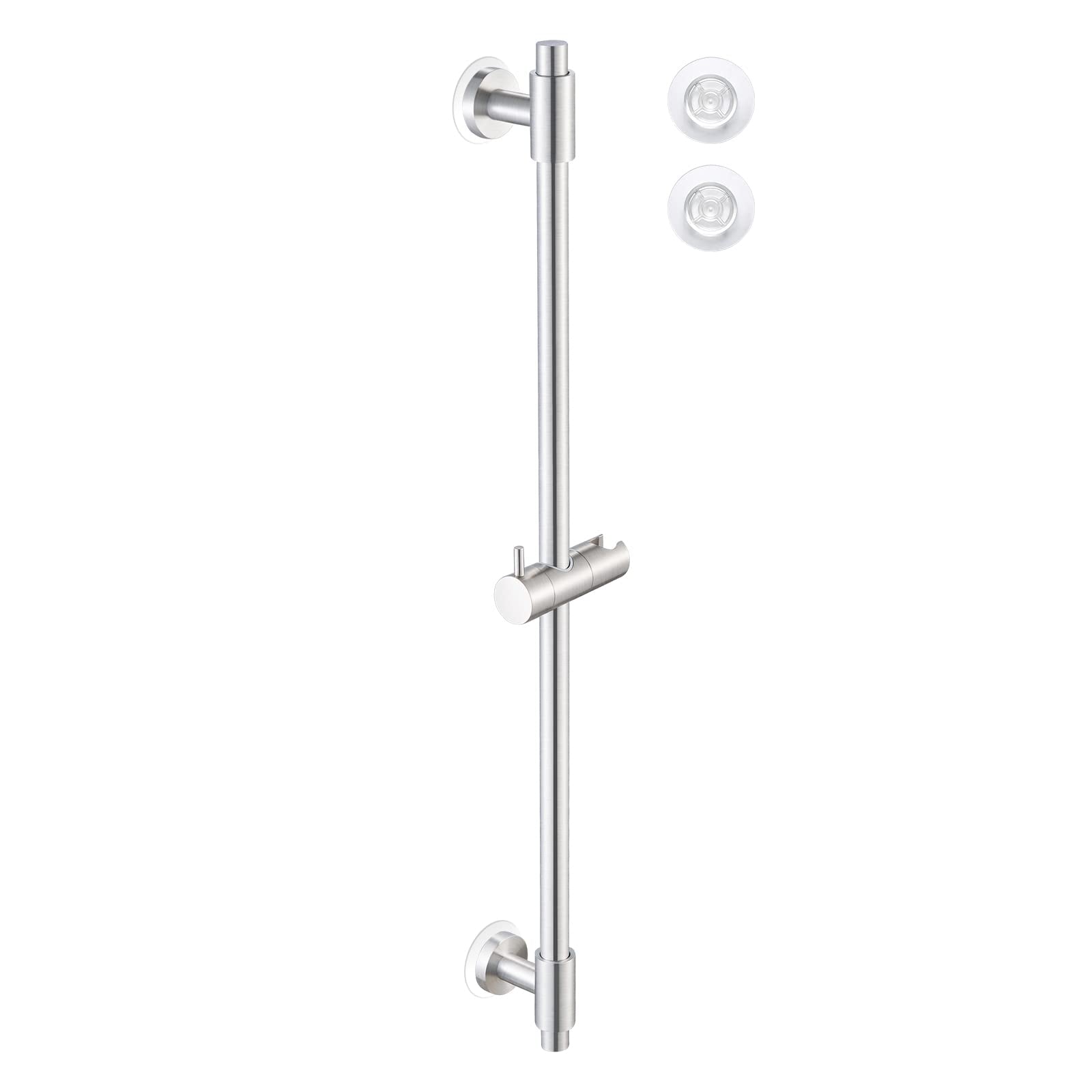 KES No Drill 30in slide bar wall-mounted for drill-free bathroom setup