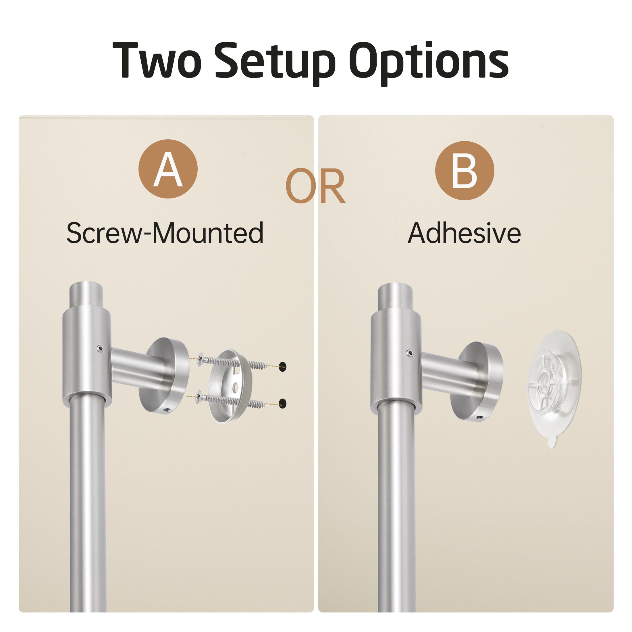 KES No Drill universal fit ideal for multiple handheld shower heads