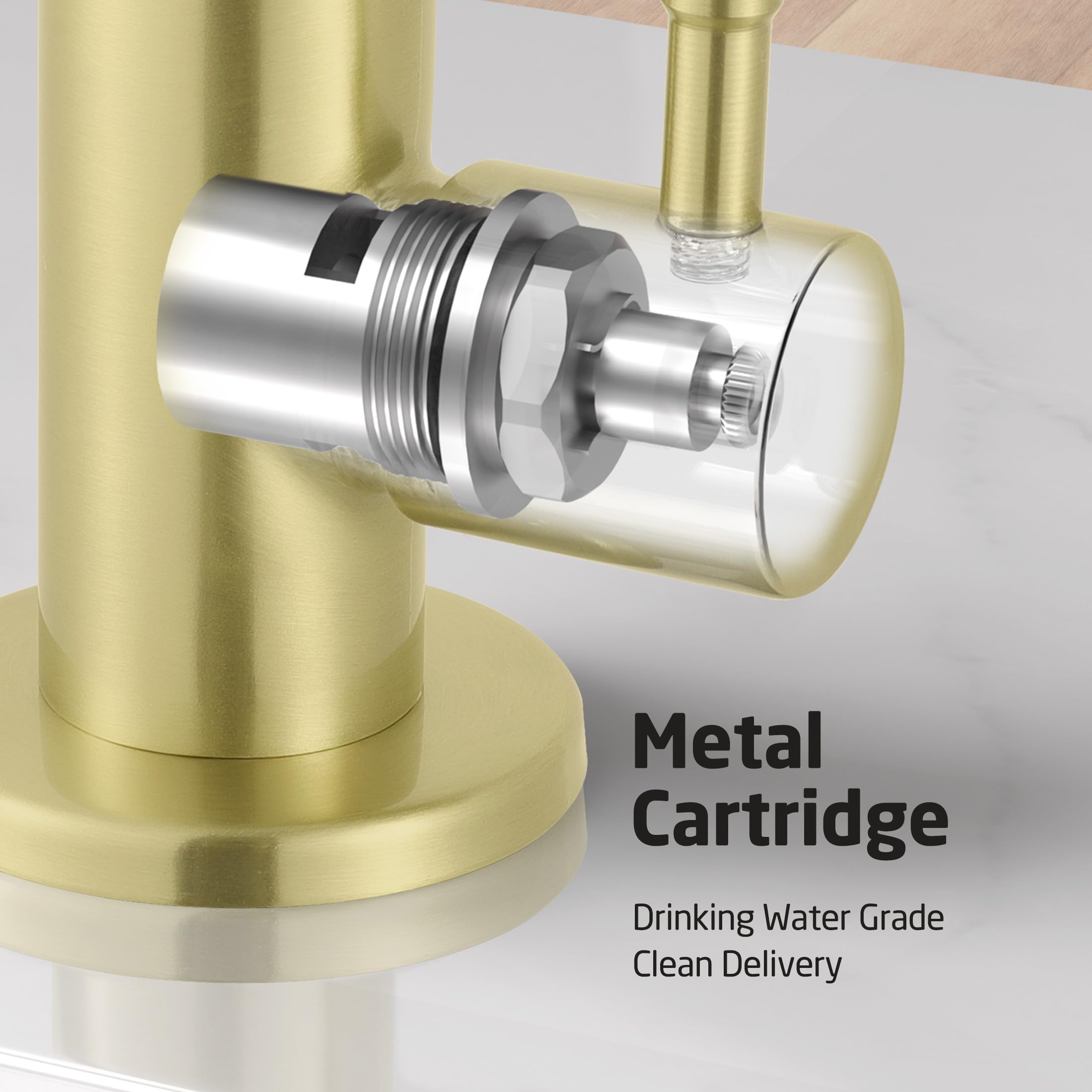 KES RO faucet carries cUPC and NSF certifications for quality assurance.