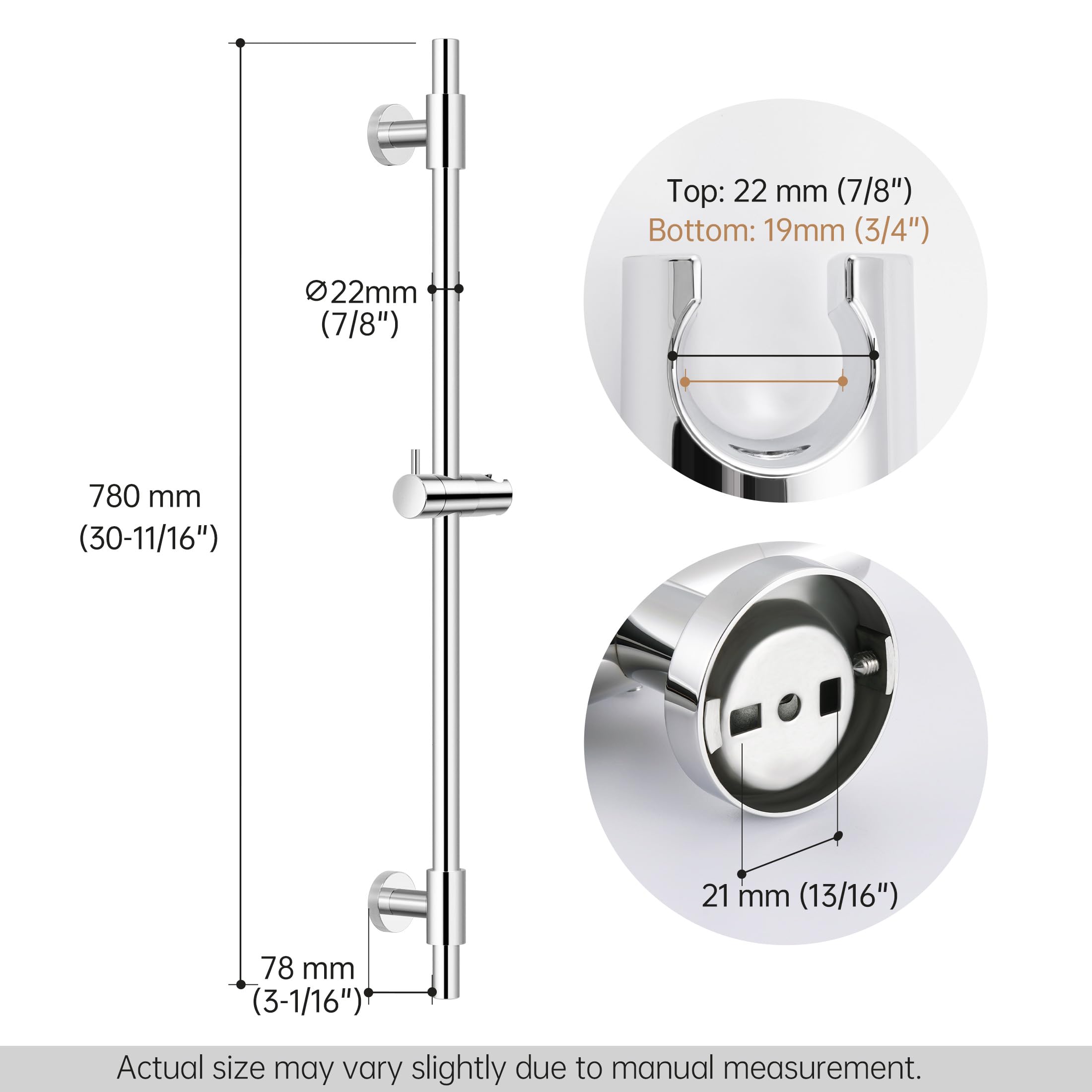 KES rustproof bathroom bar designed for humidity and longevity.
