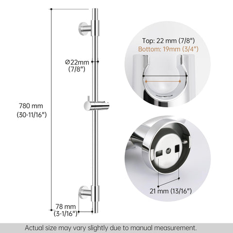 KES rustproof bathroom bar designed for humidity and longevity.