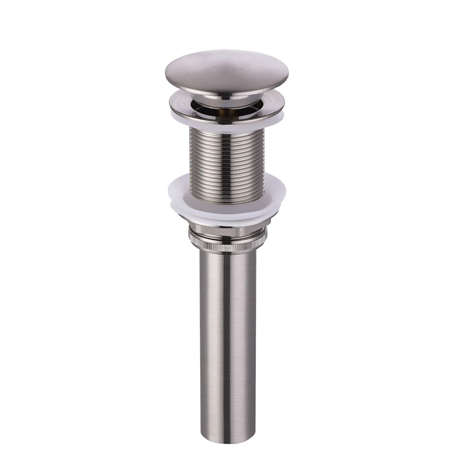 KES S2008D-BN diameter-info focuses on 1.6–1.9 inch drain hole.