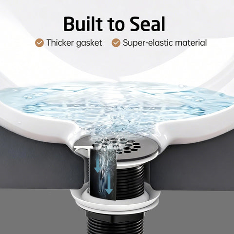 KES S2021D-BK ideal for busy bathrooms and high-traffic areas.