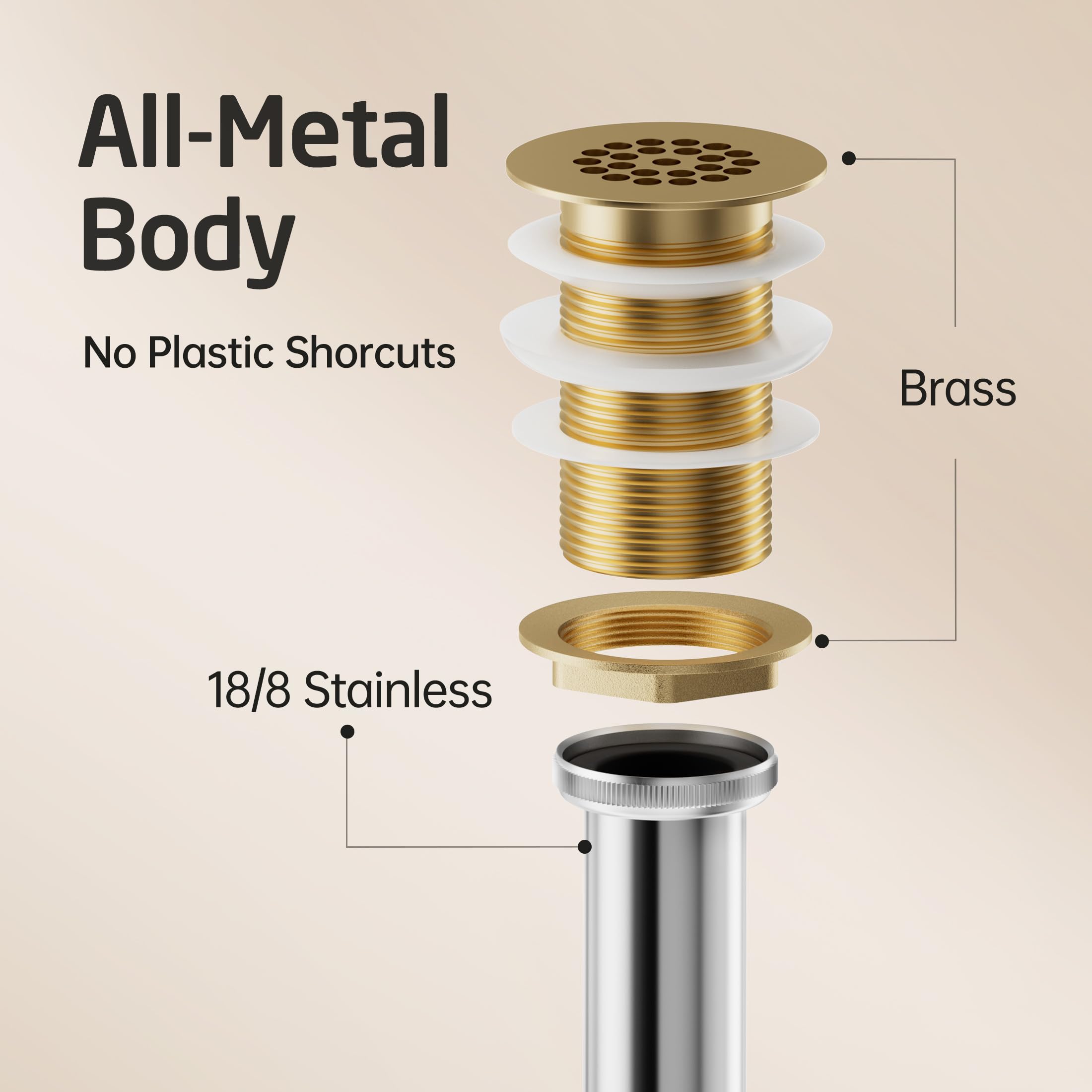 KES S2021D-BK open grid design keeps rings and hairs out.
