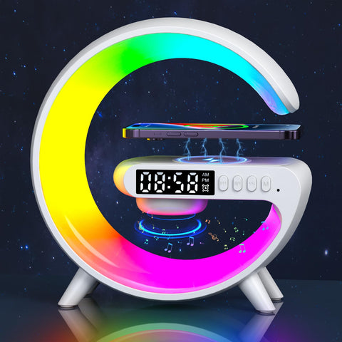 Kesefunm Smart LED Table Lamp on desk provides ambient lighting for work