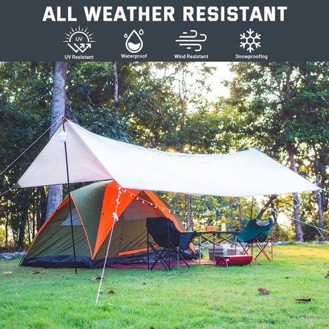 Equipment cover for outdoor use keeps tools dry and protected