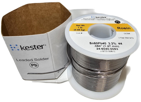Kester 24-6040-0053 label on package for quick model identification