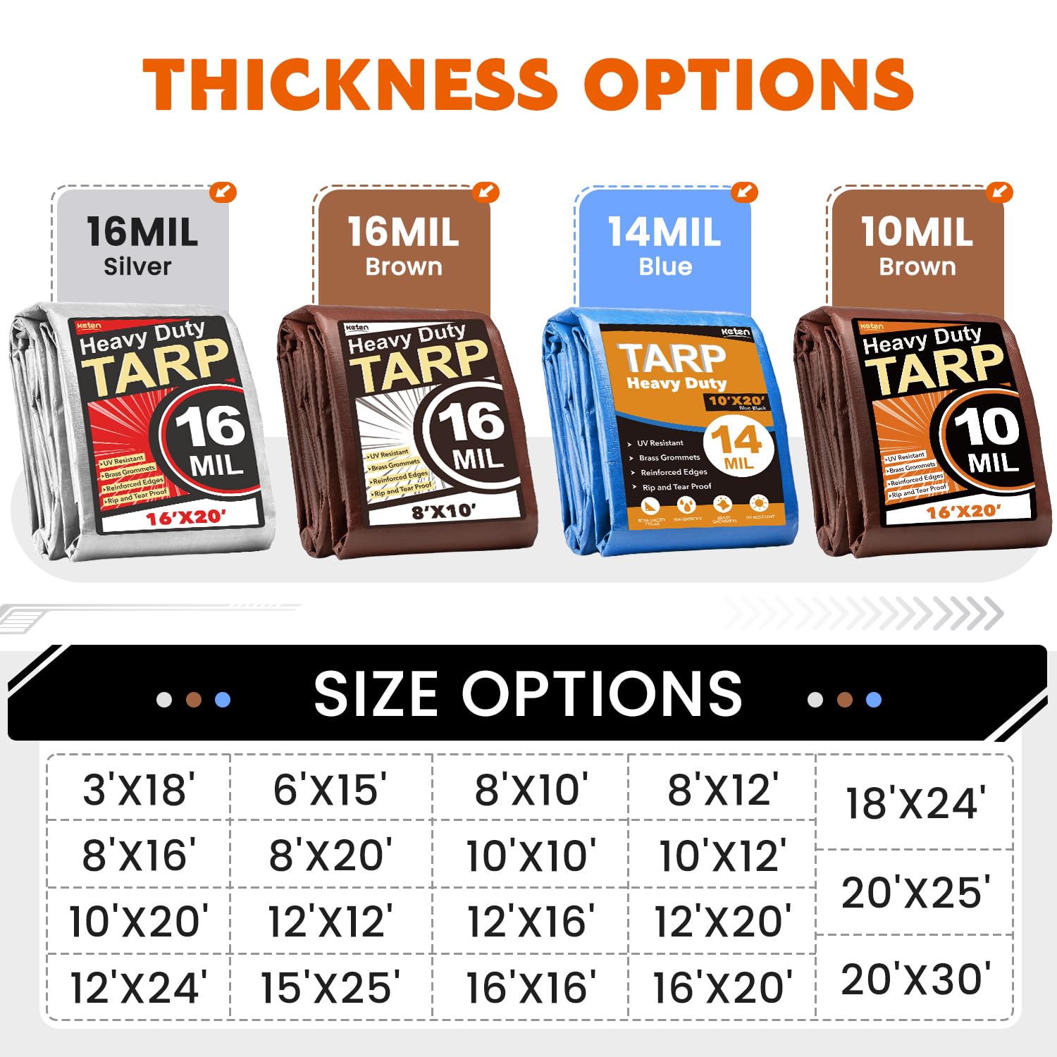 Keten tarp camping groundsheet provides a dry, clean base.