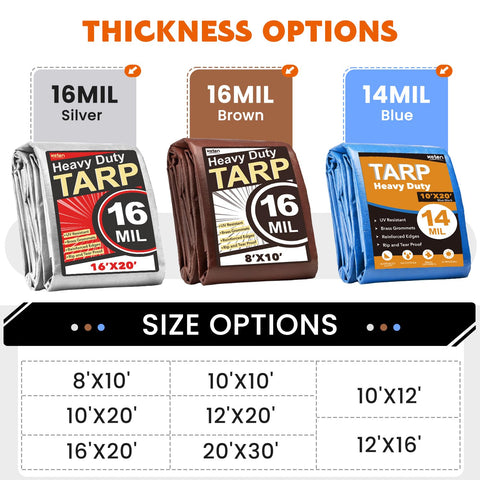 Keten tarps reinforced grommets secure anchoring for stable setup