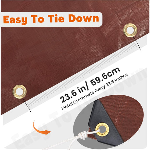 Keten tarps UV blocking material keeps items safe under sun