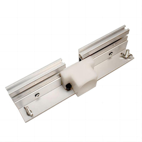 KETIPED aluminum alloy plate in silver finish highlights durable construction