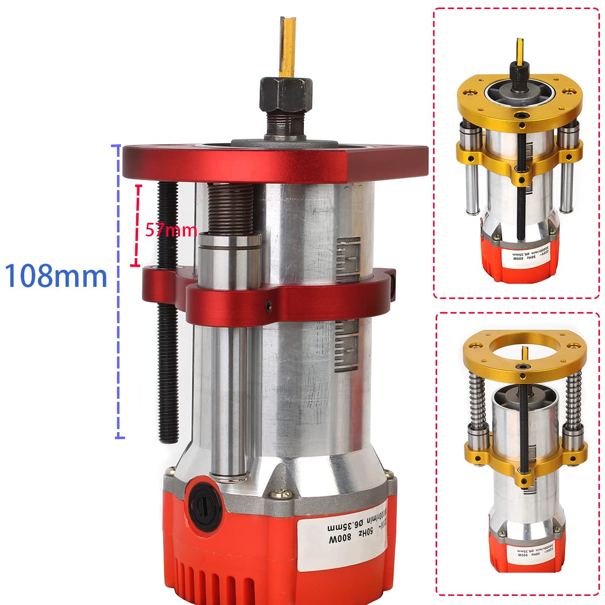 KETIPED aluminum body and stainless steel rod provide durability and stability