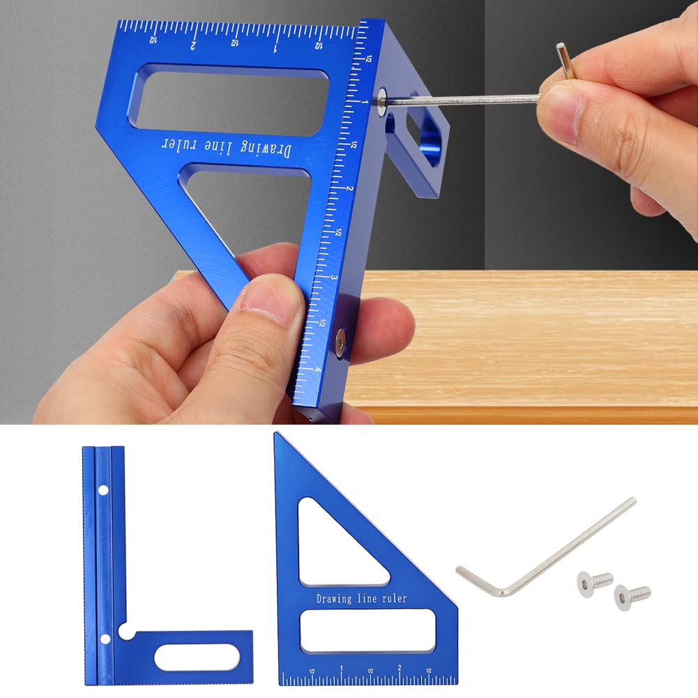 Ketiped set includes hex screws and wrench for easy adjustments and maintenance.