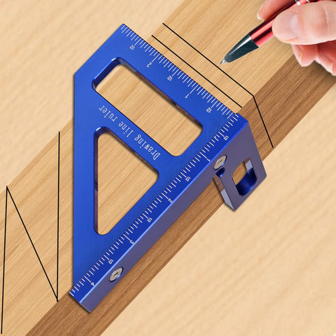 Ketiped ruler with thickened design minimizes shifting for consistent measurements.