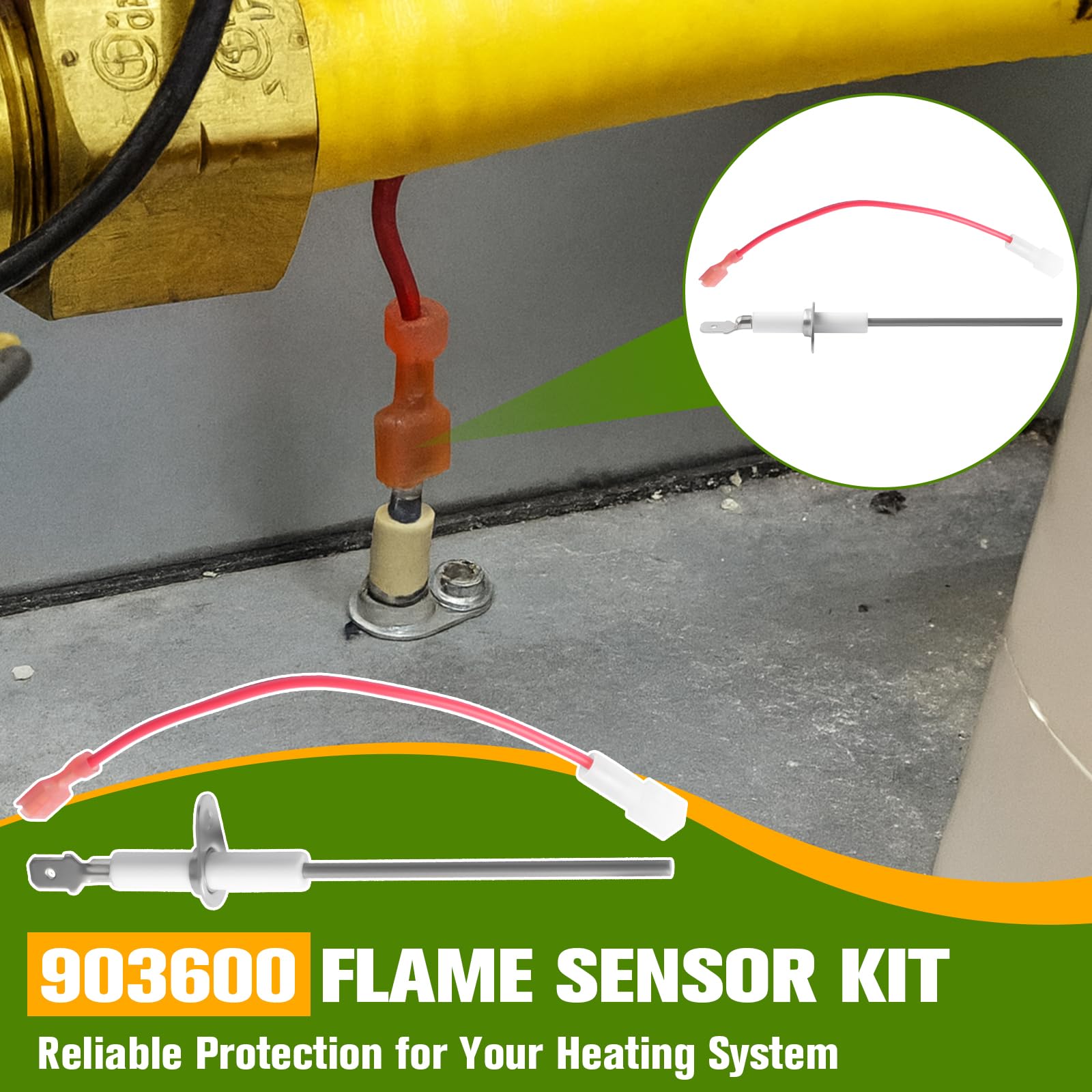 Ketofa 2-pack flame sensor set ready for maintenance