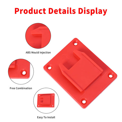 KETTKEL 20pas wall mount shelf with screws for quick installation.