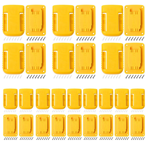 KETTKEL 30pas tool holder on wall mount keeps Dewalt tools organized