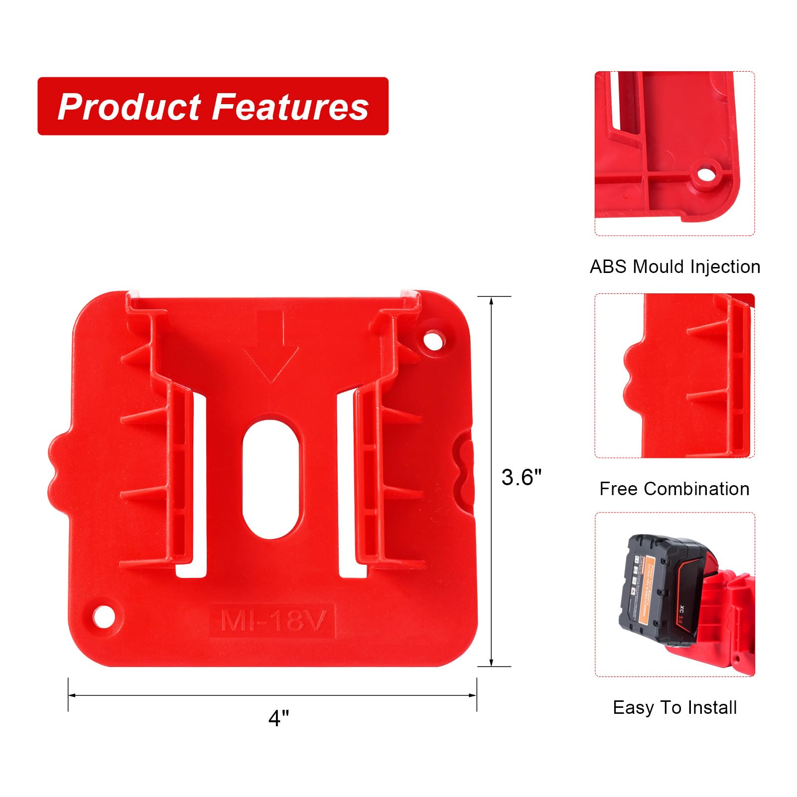 KETTKEL accessory pack includes mounting screws for fast setup