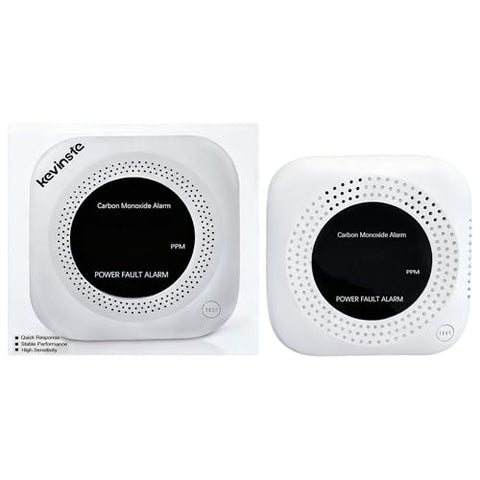 Kevinste LED indicator flashes during CO alerts.