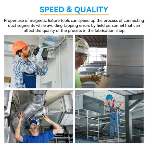 Keydinht easy-to-use ductwork tool boosts installation efficiency.