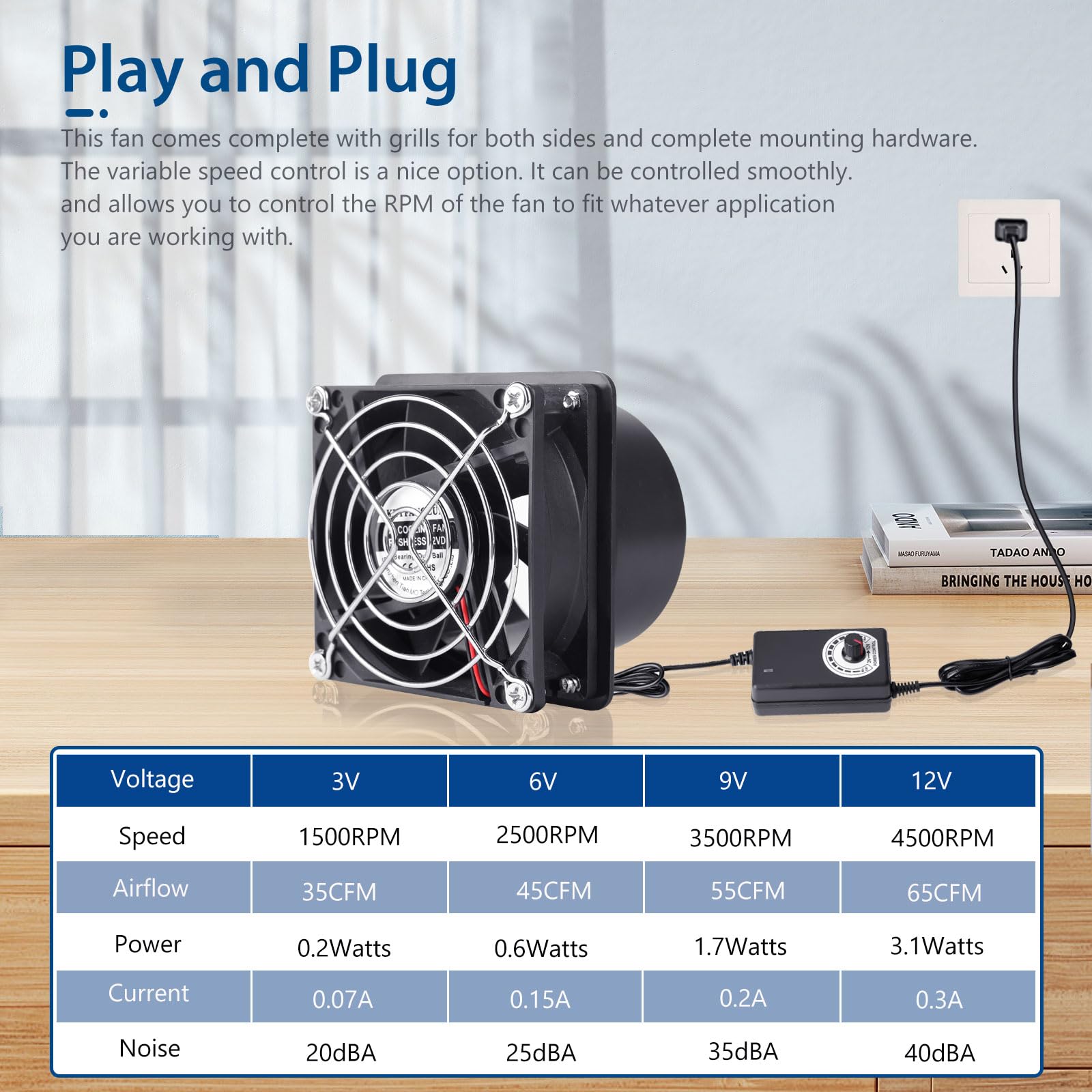 KEYFANCLUB dual-ball-bearing design ensures smooth operation and long life.