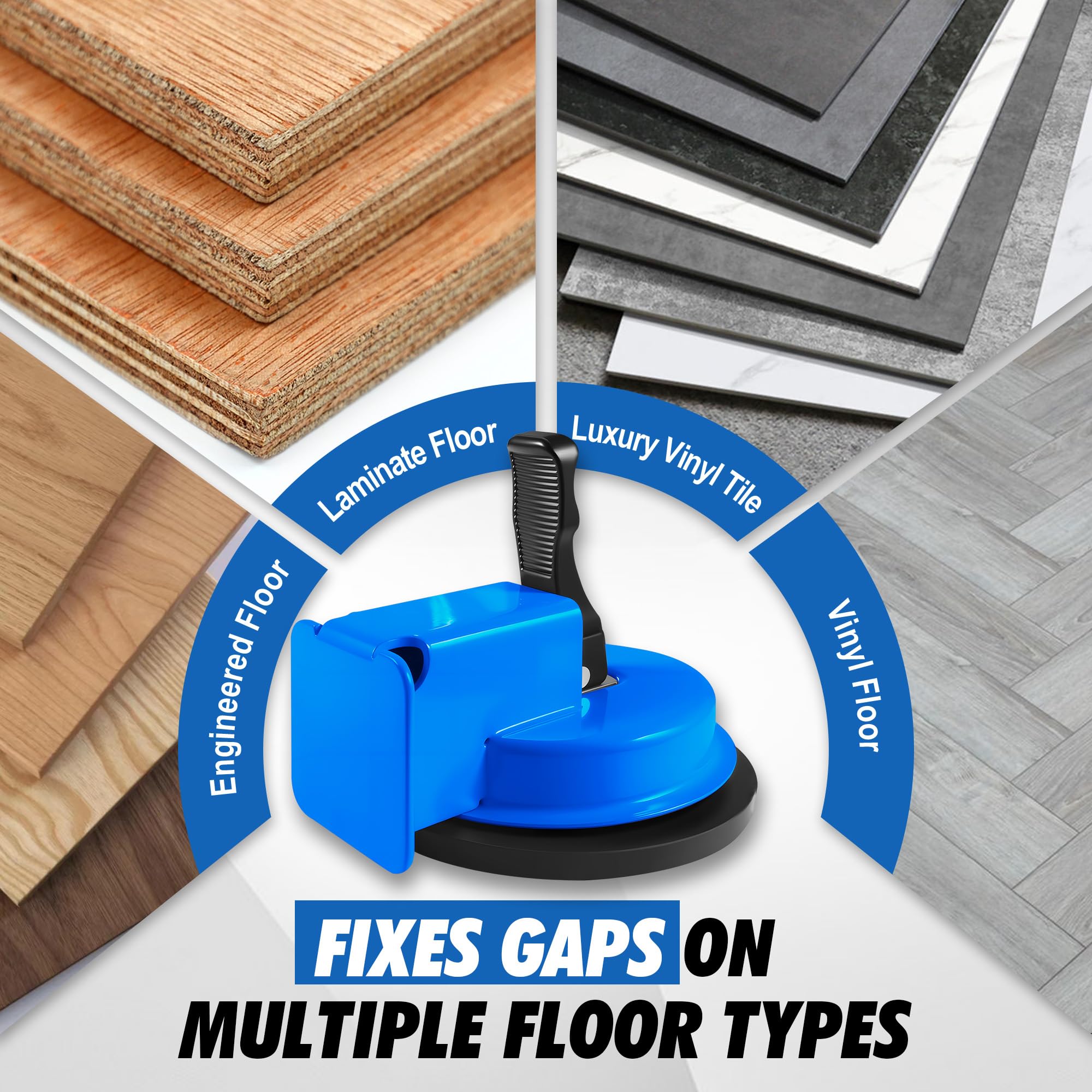 Keymarx tool set ideal for laminate installation and maintenance tasks.