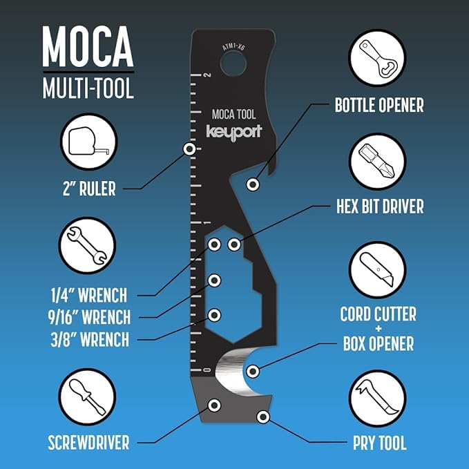 Keyport MOCA flathead screwdriver ready for on-the-go repairs.