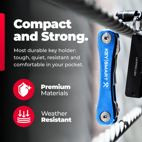 KeySmart Rugged thick front and back plates boost durability for daily use