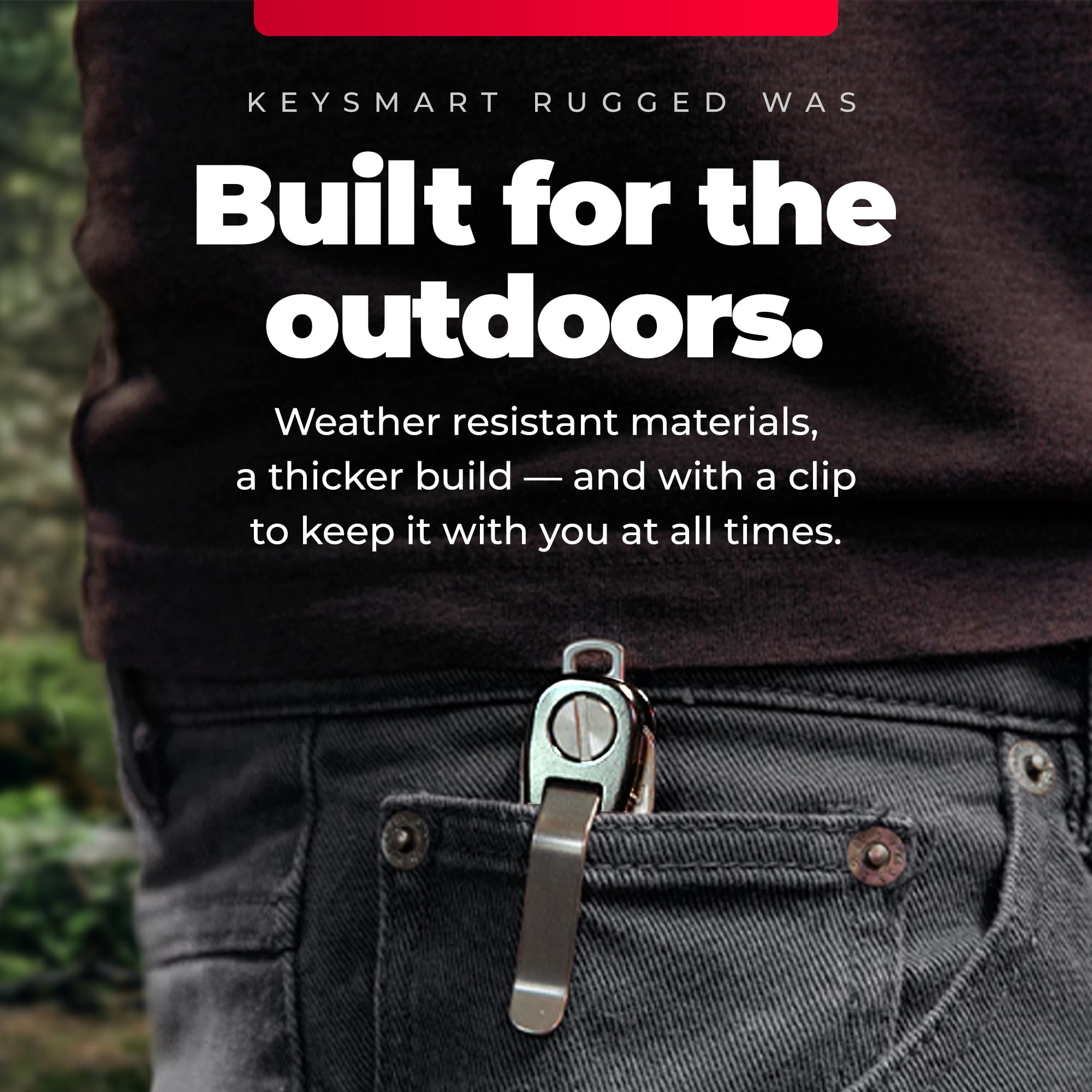 KeySmart Rugged keys in holder shows compact everyday carry setup