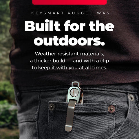 KeySmart Rugged keys in holder shows compact everyday carry setup