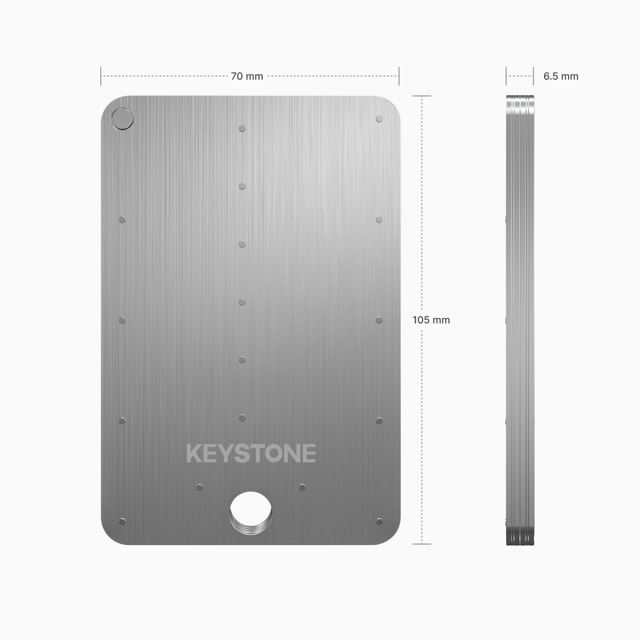 Keystone fireproof design helps endure typical house-fire exposure.