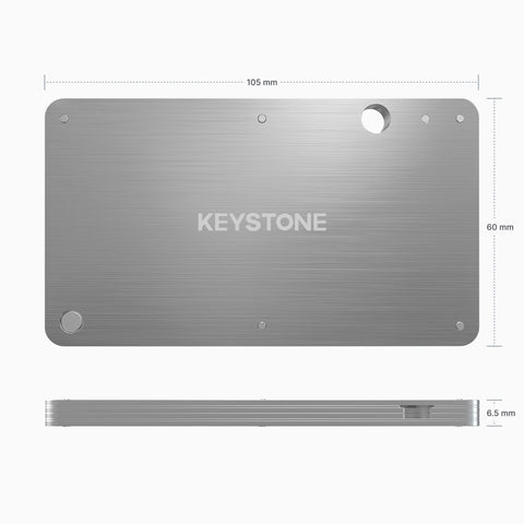 Keystone Tablet fireproof steel construction supports long‑term seed preservation.