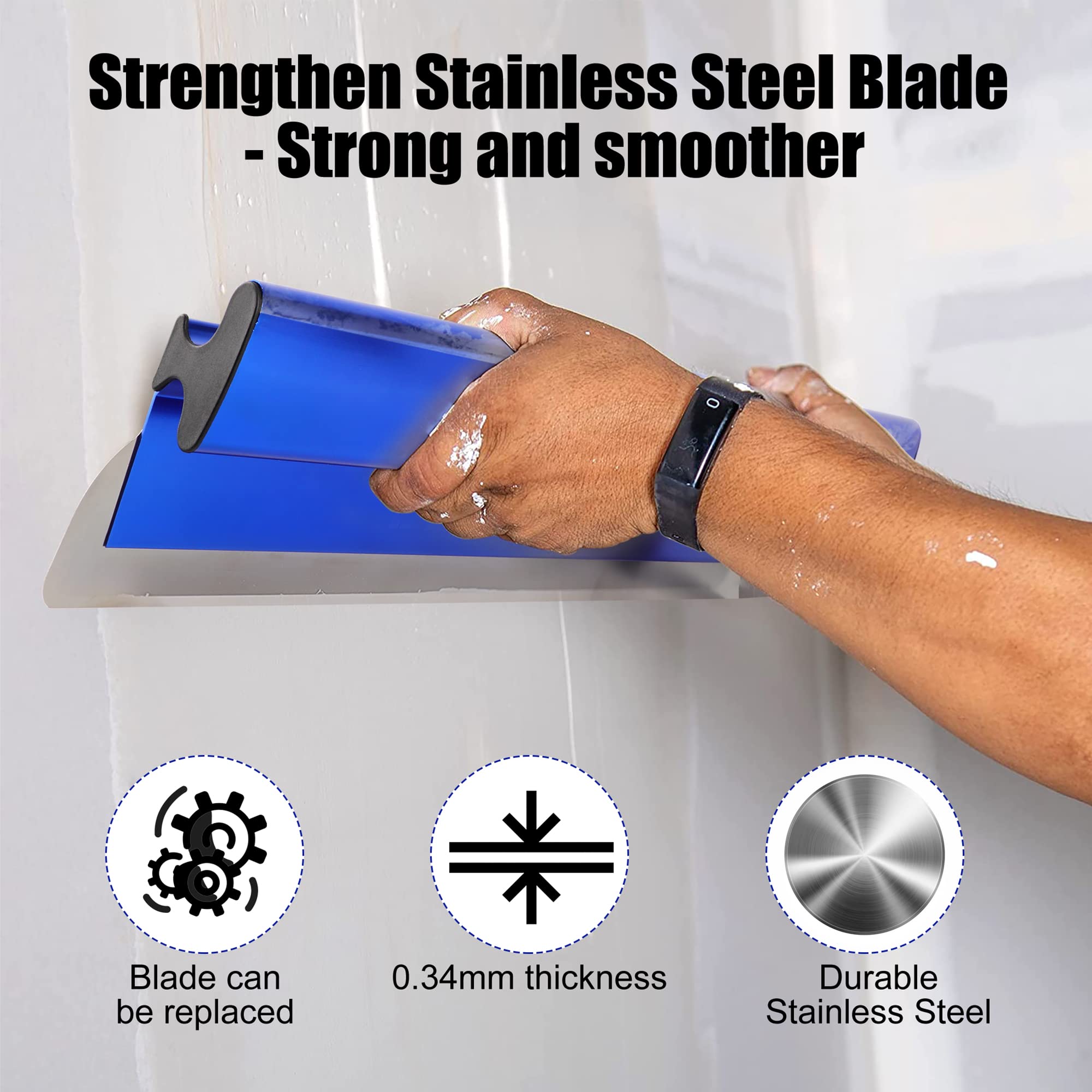 KEZERS extruded aluminum housing resists flex for reliable mud control.