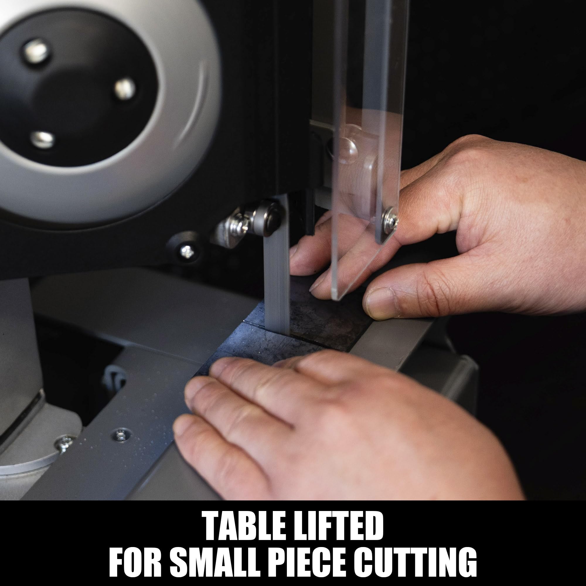KFMK band saw suitable for workshop or garage projects.