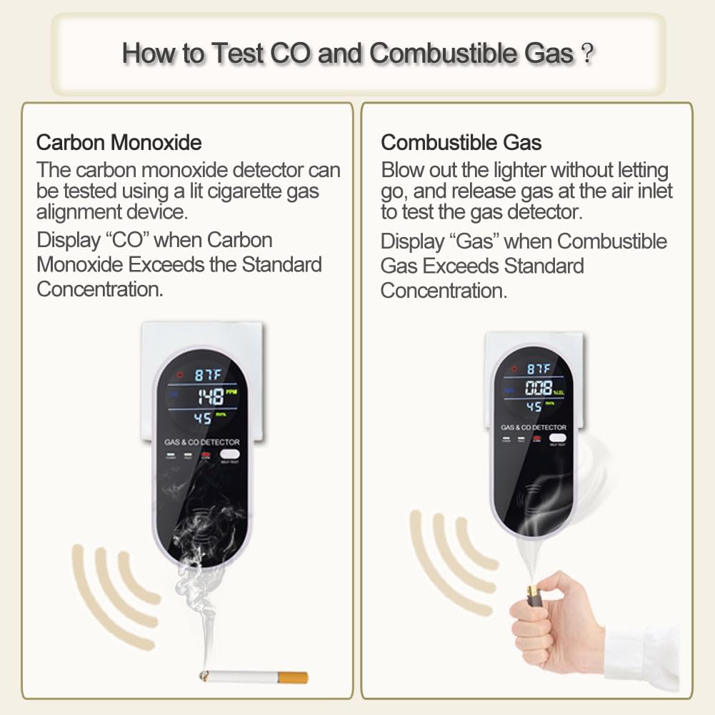 KH Alert temperature humidity readout shows current environmental conditions instantly.