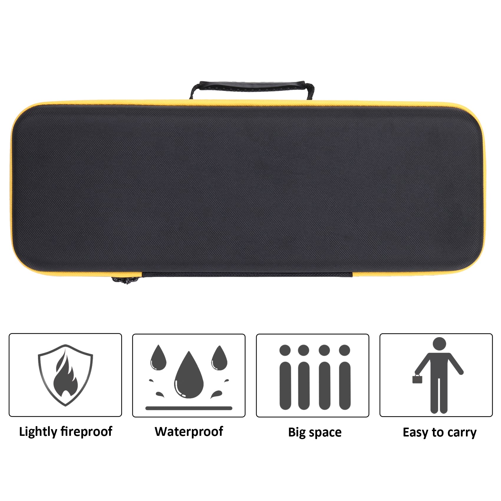 Khanka case is lightweight and easy to carry