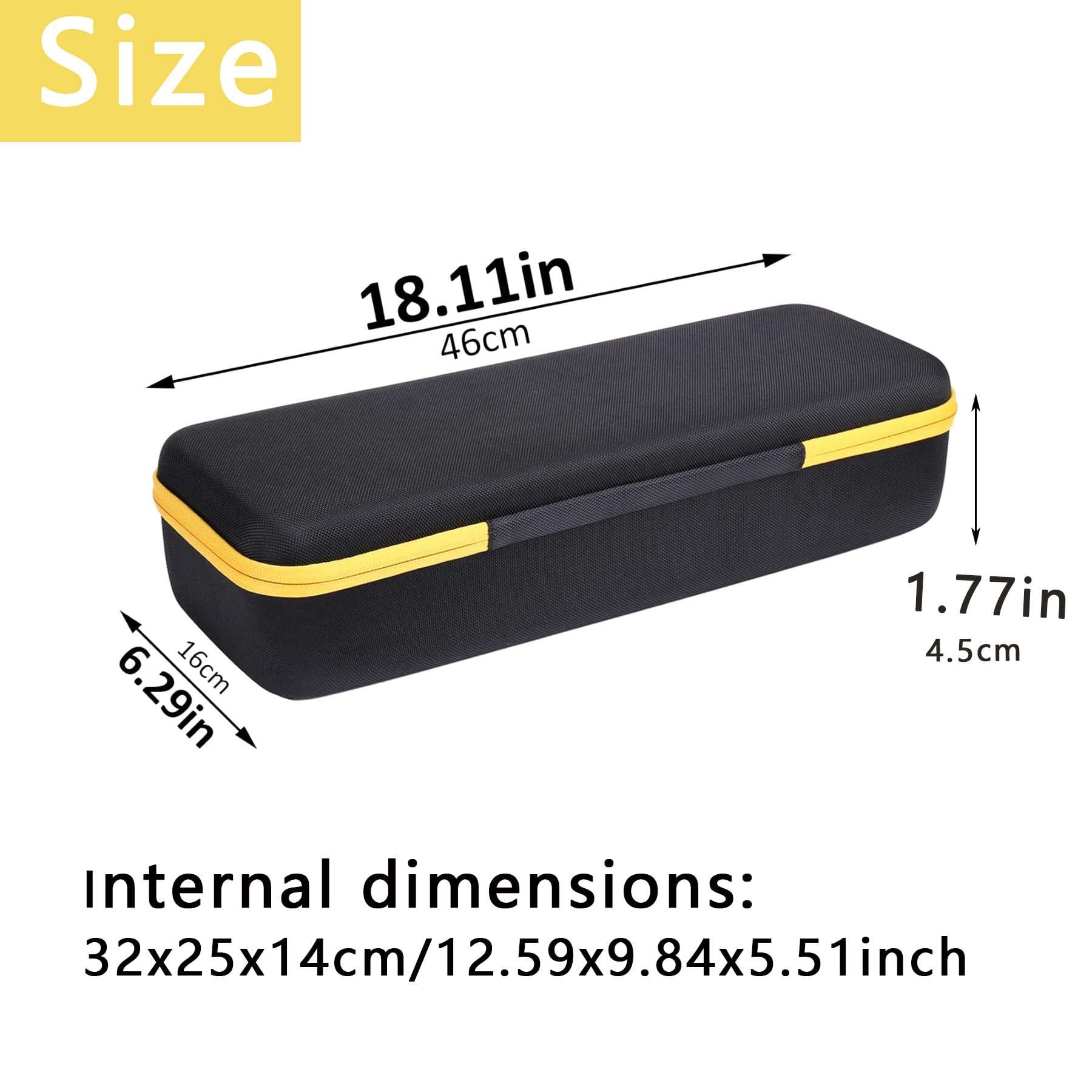 Khanka case is open to reveal zipper access for the DCS380